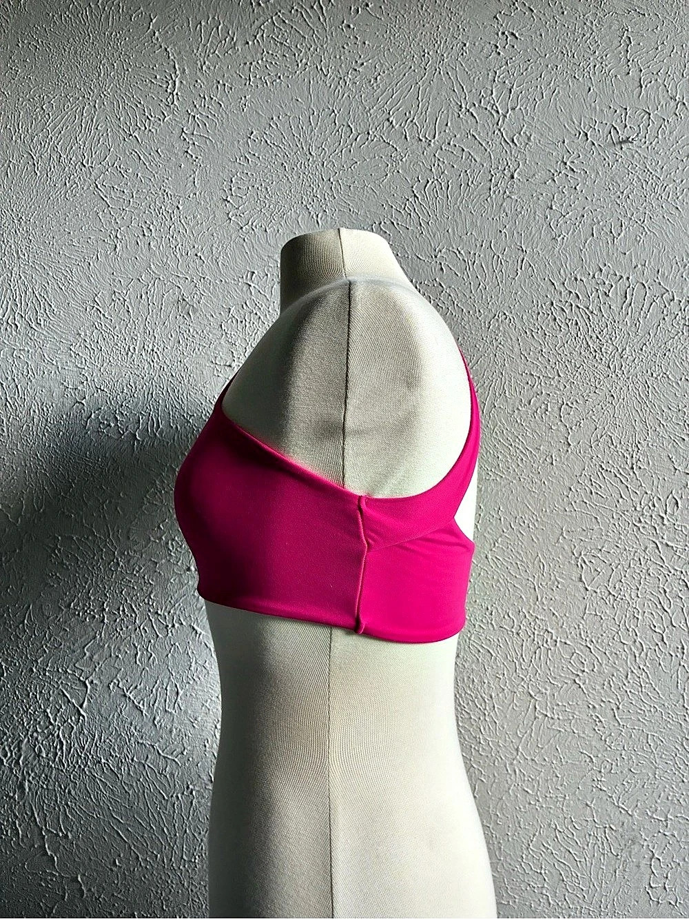 SET Active Luxform One Shoulder Sports Bra Pink Size S Athletic Top - Picture 5 of 10